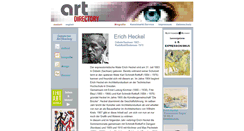 Desktop Screenshot of erich-heckel.de